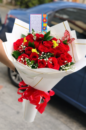 Bouquet amor X24 rosas R11