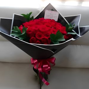 Bouquet de 75 rosas en papel coreano R144
